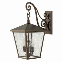 Trellis 4 lempų didelis sieninis žibintas – Regency Bronze