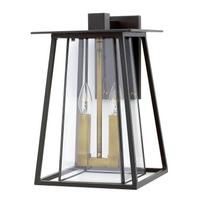 Walker 2 Light Large Sieninis Žibintas – Buckeye Bronzė su Heritage Žalvariu