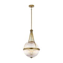 Aster 3 Pakabinamas Šviestuvas Šviestuvas – natūralus žalvaris