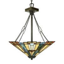 Inglenook 3 Pakabinamas Šviestuvas Šviestuvas – B – Valiant bronza