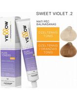 Yellow tonuojantys plaukų dažai Yellow Sweet Violet .2, 100ml