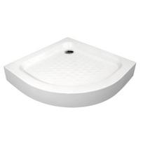 Pusapvalis dušo padėklas Kerra R55, 80x80 cm