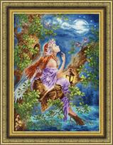 Prabangus siuvinėjimo komplektas „Miško svajotojas“, Aida 18 ct, Madeira, 27,8×38 cm