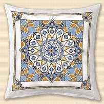 Siuvinėjimo komplektas "Kaleidoskopas" (kryželiu), Aida N16, 38×38 cm, 6 spalvų