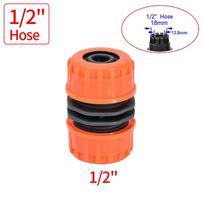 Hose Quick Connectors 1/2'' 3/4  Garden Quick Hose Connector for Garden Irrigation Water Pipe Extender Connector Accessories
