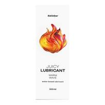 Satisfyer Warm Wave, 300 ml Šildantis vandens pagrindo lubrikantas