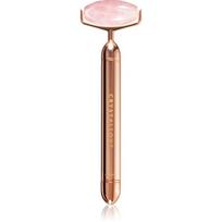 Crystallove Vibrating Roller Rose Quartz masažuoklis veidui 1 vnt.
