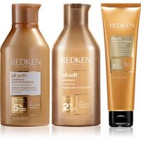 Redken All Soft ekonomiška pakuotė sausiems plaukams