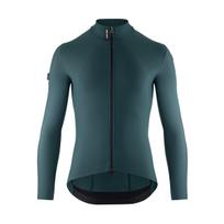 Assos Mille GT Spring Fall C2 LS vyriški marškinėliai | Foundation Green