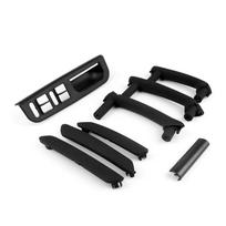 5x Juoda vidinių durų rankenėlė Langų valdymo panelė VW Passat B5 98-2005 black