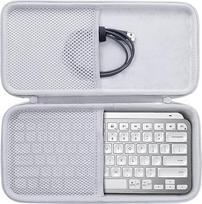 "Aenllosi" kietas dėklas, skirtas "Logitech MX Keys Mini" belaidžio ryšio klaviatūrai, tik krepšys (pilkas)