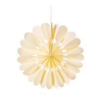 Iš popieriaus rankų darbo eglutės papuošimas ø 10 cm Honeycomb Snowflake – Sass & Belle