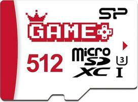 Silicon Power 512GB SDXC Micro SD kortelė Žaidimams skirta atminties kortelė su adapteriu, suderinama su "Nintendo Switch