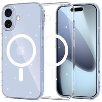 Tech-Protect FlexAir MagSafe dėklas skirtas iPhone 17 – skaidrus Glitter