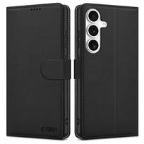 Tech-Protect Wallet dėklas skirtas Samsung Galaxy S25 FE – juodos spalvos