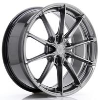 JR Wheels JR37 20x8,5 ET20-45 5H BLANK Hyper Black Alloy Wheel