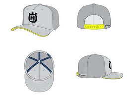 HUSQVARNA kepurė Kids Trucker Cap šviesiai pilka