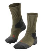 FALKE pėdkelnės TKX Expedition žalia/pilka