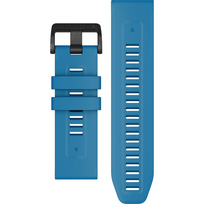 GARMIN laikrodžio dirželis Quickfit 26 mm silikoninis cirro mėlynas