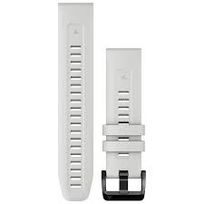GARMIN laikrodžio dirželis Quickfit 22 mm silikoninis baltas
