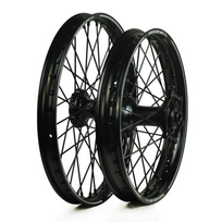 KITE galinis ratas 19"x2.15 juodas stebulė/juodas ratlankis