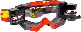 PROGRIP akiniai su Roll Off XL 3200 raudona/pilka su skaidriais lęšiais 3215