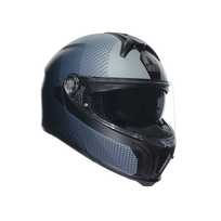 AGV šalmas Tourmodular Textour matinė juoda/pilka