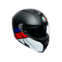 AGV šalmas Sportmodular Carbon raudona/mėlyna