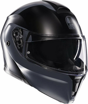 AGV šalmas Streetmodular Resia matinė juoda/pilka