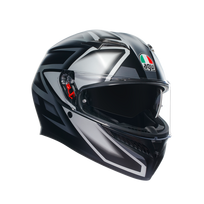 AGV šalmas K3 Compound matinė juoda/pilka