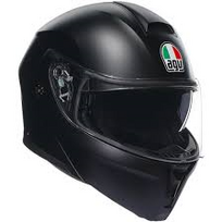 AGV šalmas Streetmodular E2206 MPLK vienos spalvos matinė juoda