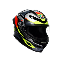 AGV šalmas K6 S Erazer juoda/raudona/geltona fluo