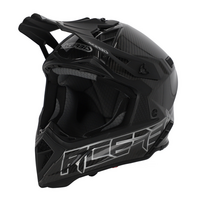 ACERBIS šalmas Impact Steel Carbon 2206 juoda/pilka