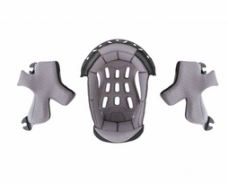 ACERBIS šalmo skruosto/galvos pagalvėlė Steel Carbon