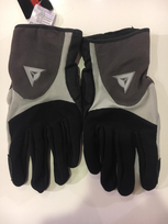 DAINESE pirštinės Guanto Desert-X juoda/pilka/raudona