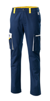HUSQVARNA kelnės Team mėlyna/geltona/balta M/32