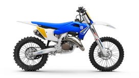 HUSQVARNA plastikinis bakas šoninis LH/RH Heritage '25 mėlynas su lipduku