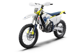 HUSQVARNA plastikiniai amortizatorių apsaugai TE/FE '24 mėlyna/geltona