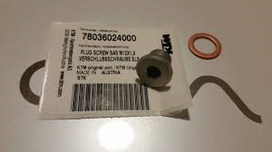 HUSQVARNA varžtas M12x1.5 kištukas SLS