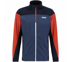 SWIX slidinėjimo striukė Cross JKT mėlyna/raudona