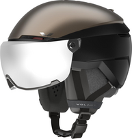 VOLANT šalmas Amid Visor HD PLUS juodas su sidabro spalvos HD C2-3
