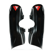 DAINESE blauzdų apsaugos Shin Guard R001 juoda/raudona