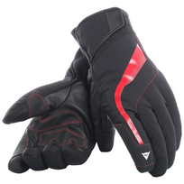 DAINESE pirštinės HP2 juoda/raudona