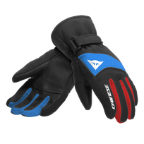 DAINESE pirštinės JR HP Scarabeo juoda/mėlyna/raudona