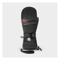 RACER pirštinės vaikams ML 400 Mitt juoda/raudona