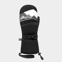 RACER pirštinės vaikams ML500 Mitt WP juoda/balta
