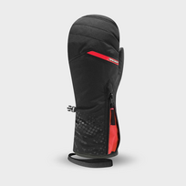 RACER pirštinės Kids M Winter 3 Mitt juoda/raudona