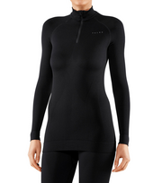 FALKE termo marškinėliai LS Zip Women MW TF black
