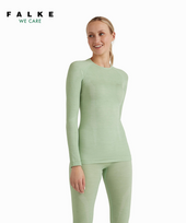 FALKE termo marškinėliai LS Women WT Reg light green