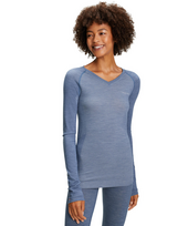 FALKE termo marškinėliai LS Women WT Light Reg light blue